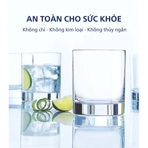 Bộ 6 cốc thủy tinh Luminarc Islande 300ml D6317 | An toàn cho sức khỏe, Chống xước và bám mùi, Hàng chính hãng