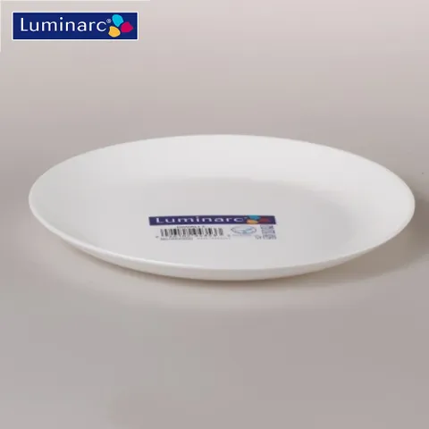Đĩa (dĩa) thủy tinh Luminarc Diwali 19cm D7358, dùng lò vi sóng và máy rửa bát | Hàng chính hãng