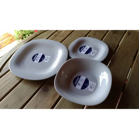 Đĩa Thủy Tinh Sâu Lòng Luminarc Carine 21cm - An Toàn Dùng Trong Lò Vi Sóng, Thiết Kế Sang Trọng, Chất Liệu Cao Cấp, Sản Xuất Tại Pháp