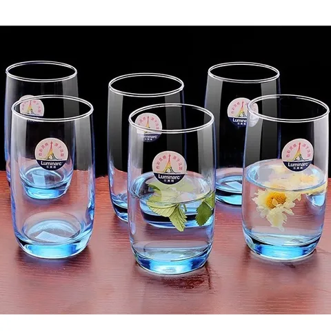 Bộ 6 cốc thủy tinh Luminarc Vigne 290ml - Ly uống nước an toàn cho sức khỏe, thiết kế hiện đại và sang trọng, hàng chính hãng