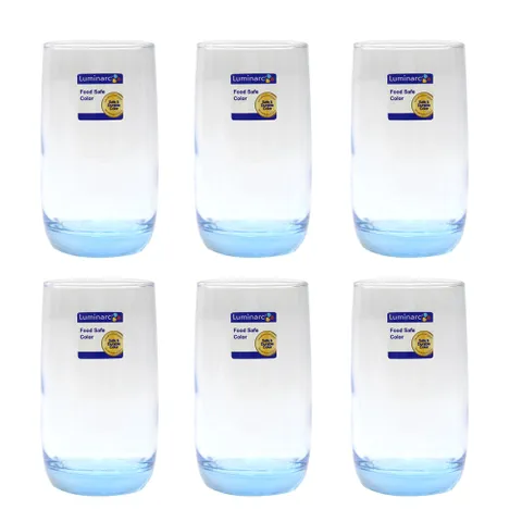 Bộ 6 cốc thủy tinh Luminarc Vigne 290ml - Ly uống nước an toàn cho sức khỏe, thiết kế hiện đại và sang trọng, hàng chính hãng