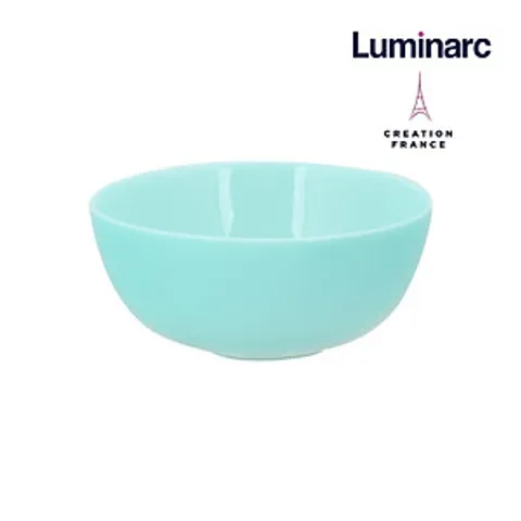 Bát ăn cơm thủy tinh Luminarc Diwali 12cm màu xanh ngọc - Chất liệu cao cấp, an toàn cho vi sóng và máy rửa bát, xuất xứ Pháp