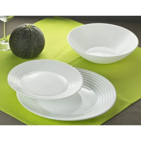 Đĩa Sâu Luminarc Harena 23cm - Thủy Tinh Chính Hãng Pháp, An Toàn Chống Xước, Dùng Cho Soup và Lò Vi Sóng
