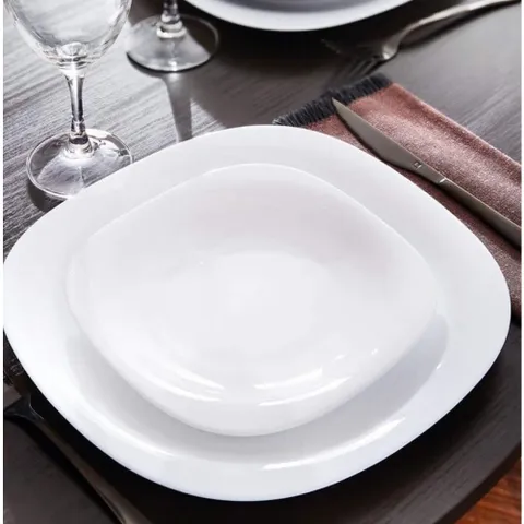 Đĩa Thủy Tinh Luminarc Carine 19cm - Chịu Nhiệt, An Toàn Trong Lò Vi Sóng & Máy Rửa Bát - Đồ Gia Dụng Nhà Bếp Thời Thượng từ Pháp