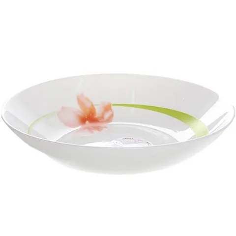 Đĩa thủy tinh sâu lòng Luminarc Sweet 19cm J0766 - An toàn lò vi sóng, sản xuất tại Pháp, chống xước, dễ dàng xếp chồng