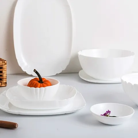 Đĩa (dĩa) chấm thủy tinh Luminarc Lotusia 11cm N3625 | Hàng chính hãng