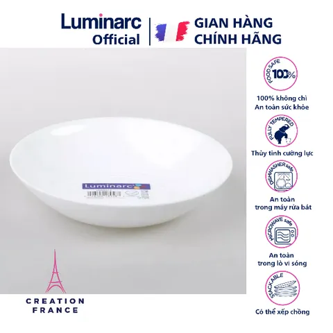 Đĩa (dĩa) thủy tinh Diwali đựng gia vị 11cm (1 chiếc), dùng máy rửa bát, lò vi sóng | Hàng chính hãng