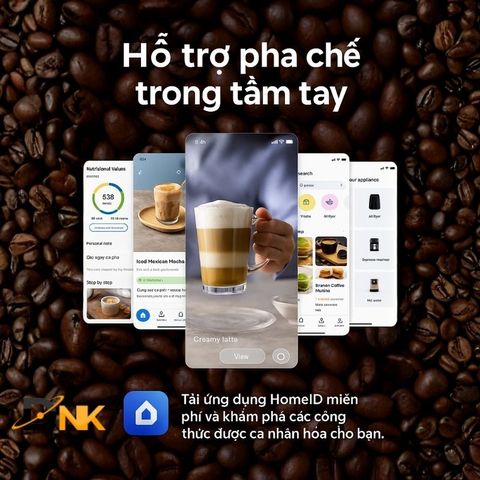 Máy Pha Cà Phê Philips EP2220/10 - Espresso Chuẩn Ý Tại Nhà, Công Nghệ Aroma Extract, Tự Động Cao Cấp, Bảo Hành Chính Hãng EU