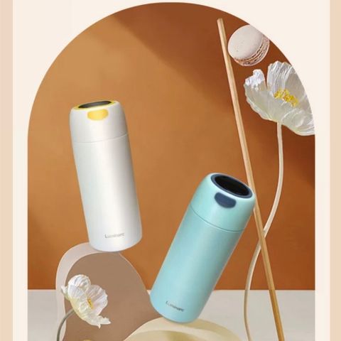 Bình Giữ Nhiệt Luminarc Thermal V3591 350ml - Thiết Kế Chống Rò Rỉ, Hiển Thị Nhiệt Độ, Thép Không Gỉ 304