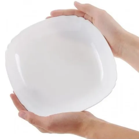 Bộ 6 Đĩa Thủy Tinh Sâu Luminarc Lotusia 22cm N3622 - Hàng Chính Hãng Cao Cấp, An Toàn Cho Sức Khỏe, Dùng Trong Lò Vi Sóng và Máy Rửa Bát