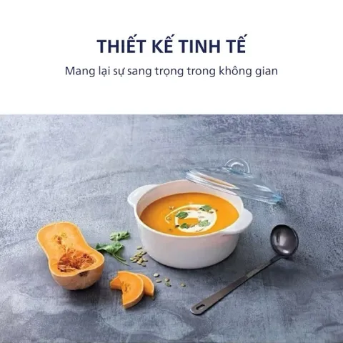 Nồi Thủy Tinh Luminarc Vitroline 5L - D2415, Chịu Nhiệt Cao, Dùng Cho Bếp Hồng Ngoại & Bếp Ga, An Toàn Sức Khỏe, Sản Xuất Tại Pháp