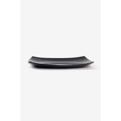 Đĩa Sứ Thủy Tinh Vuông Đen Luminarc Quadrato 19cm - An Toàn Trong Máy Rửa Bát và Lò Vi Sóng, Chống Xước và Chịu Nhiệt Tốt
