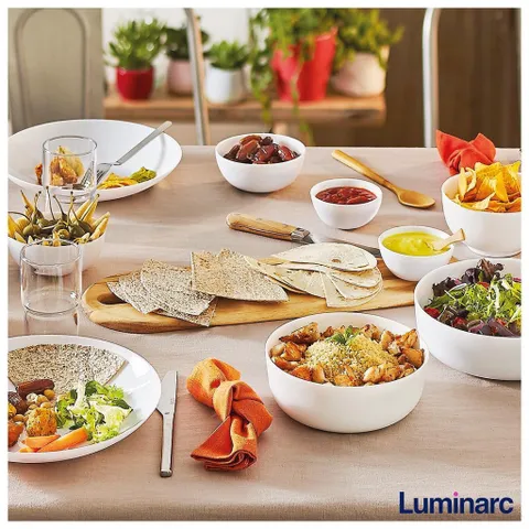 Đĩa Thủy Tinh Sâu Lòng Luminarc Friend's Time 21cm - Hàng Chính Hãng An Toàn Với Sức Khỏe, Thiết Kế Tinh Tế, Đặc Điểm Chống Xước, Dễ Vệ Sinh