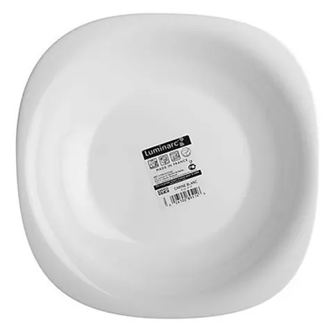Đĩa Thủy Tinh Sâu Lòng Luminarc Carine 21cm - Thủy Tinh Cường Lực An Toàn Cho Lò Vi Sóng Và Máy Rửa Bát, Hàng Chính Hãng France