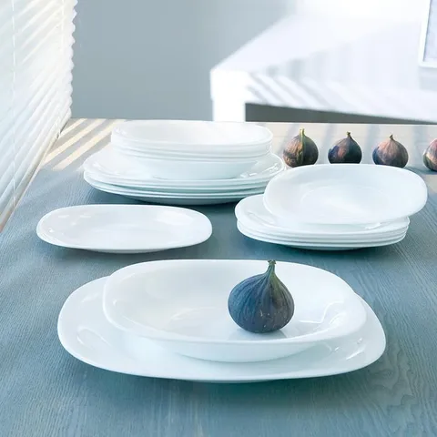 Đĩa Thủy Tinh Sâu Lòng Luminarc Carine 21cm - Thủy Tinh Cường Lực An Toàn Cho Lò Vi Sóng Và Máy Rửa Bát, Hàng Chính Hãng France