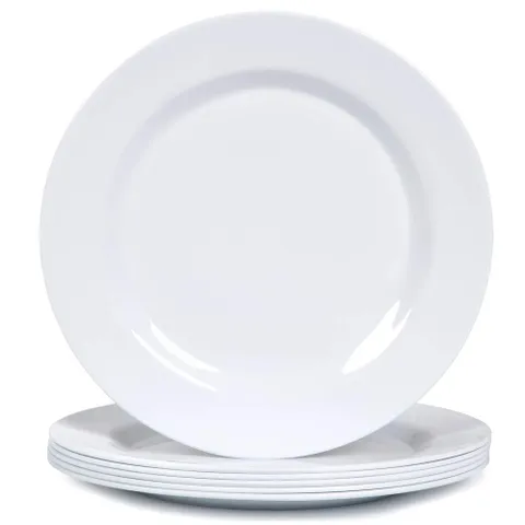 Set 3 Đĩa/ set 6 đĩa (dĩa) nông lòng Luminarc Everyday thủy tinh N2054*3 / N2056*6- 26,5cm