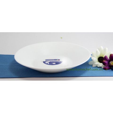 Đĩa thủy tinh Essence 30 cm - Thủy tinh cường lực an toàn cho máy rửa bát và lò vi sóng, thiết kế hiện đại, dễ vệ sinh