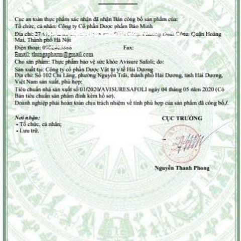 Viên Bổ Sung Sắt và Acid Folic Cho Bà Bầu Safoli Avisure - Dinh Dưỡng Thiết Yếu Giúp Mẹ Khỏe Mạnh và Thai Nhi Phát Triển Tốt