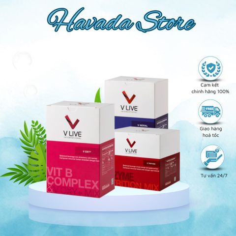 Bộ 3 Thực Phẩm Vlive (Voxy-Vtrition-Vneral) Cung Cấp Dinh Dưỡng Cho Tế Bào, Giúp Tuần Hoàn Máu