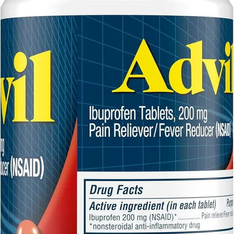 Viên uống Advil 200mg - Giảm Đau, Hạ Sốt Hiệu Quả - Hộp 300 Viên Chính Hãng Từ Mỹ
