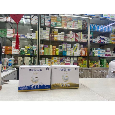 Sữa hỗ trợ loãng xương PaPamilk Gold chứa Tổ Yến 32g x 24 gói - Sữa dinh dưỡng phục hồi sức khỏe cho người lớn và người ốm dậy