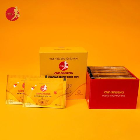 Nhân Sâm CND Ginseng Dưỡng Khớp Hòa Tan 400mg - Hỗ Trợ Giảm Đau Khớp & Thoái Hóa Khớp từ Nhân Sâm Canada