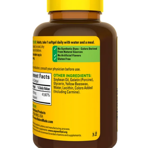 (Date 9/2026) Viên uống bổ sung Vitamin B12 Nature Made 1000mcg 400 viên - Hàng Mỹ