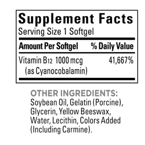 (Date 9/2026) Viên uống bổ sung Vitamin B12 Nature Made 1000mcg 400 viên - Hàng Mỹ