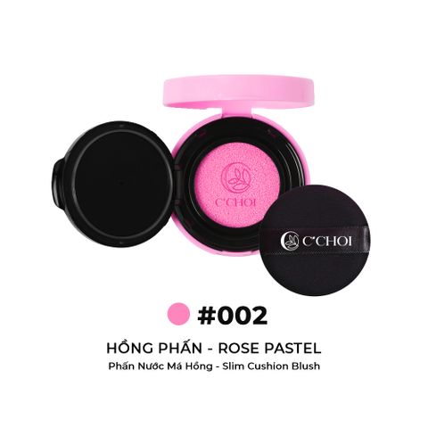 Phấn Nước Má Hồng - Mỹ Phẩm Xanh C'Choi - Slim Cushion Blush 8g ửng hồng tự nhiên, chống nắng SPF 20
