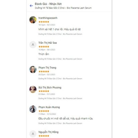 Dưỡng Mi Tế Bào Gốc C’Choi 5ml - Serum Chăm Sóc Mi Cong Dài, Chắc Khỏe Hiệu Quả Sau 5-7 Ngày