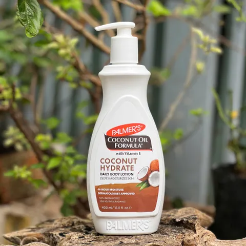 Sữa Dưỡng Thể Palmer’s Dầu Dừa 400ml - Dưỡng Ẩm Sâu, Chống Khô, Làn Da Mềm Mại, An Toàn Cho Da Nhạy Cảm
