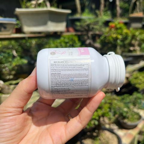 Viên Uống DHA Bio Island Cho Phụ Nữ Mang Thai - Hỗ Trợ Phát Triển Trí Não & Thị Giác Thai Nhi - 60 Viên Lành Tính