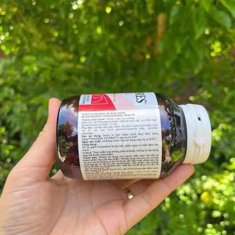 Viên Uống Giảm Hấp Thu Cholesterol Blackmores Cholesterol Health 60 Viên - Hỗ Trợ Tim Mạch và Cải Thiện Lưu Thông Máu