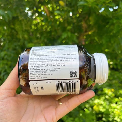 Viên uống Omega 3 Blackmores Double High Strength Fish Oil - 90 viên bổ sung DHA tốt cho não bộ, tim mạch và thị lực