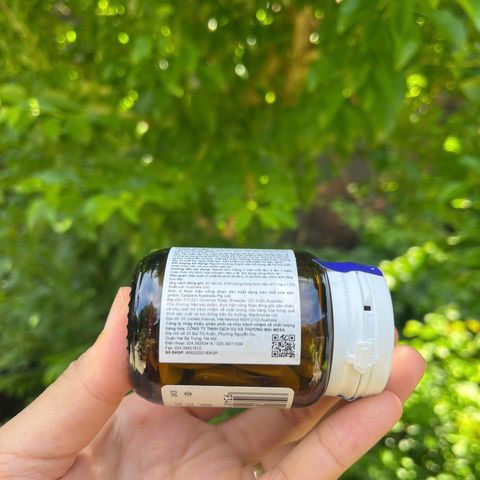 Viên uống Blackmores GinkgoForte 40 viên - Tăng cường trí não, cải thiện trí nhớ và tập trung, hỗ trợ tuần hoàn máu não