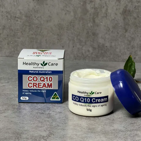 Kem Dưỡng Chống Lão Hóa Healthy Care CoQ10 50g - Cung Cấp Độ Ẩm, Bảo Vệ Da Khỏi Oxy Hóa, Giảm Nếp Nhăn