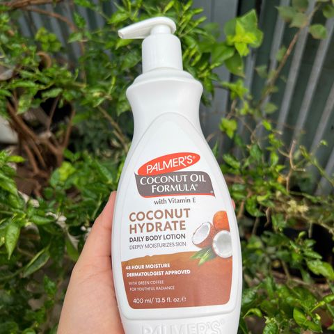 Sữa Dưỡng Thể Palmer’s Coconut Oil 400ml - Dưỡng Ẩm Sâu Từ Dầu Dừa Hữu Cơ, Vitamin E, An Toàn Cho Da Nhạy Cảm