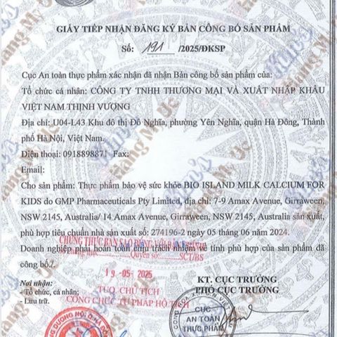Viên Canxi Sữa Bio Island Cho Trẻ - Bổ Sung Canxi và Vitamin D Tốt Cho Xương và Chiều Cao - 90 Viên Nhập Khẩu Chính Ngạch Từ Úc