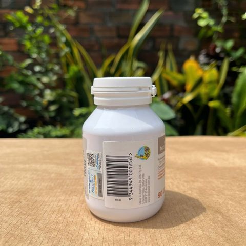 Viên Canxi Sữa Bio Island Cho Trẻ - Bổ Sung Canxi và Vitamin D Tốt Cho Xương và Chiều Cao - 90 Viên Nhập Khẩu Chính Ngạch Từ Úc