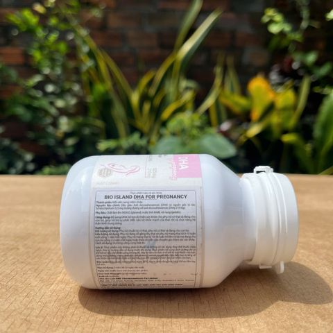 Viên uống DHA Bio Island cho bà bầu - Hỗ trợ phát triển trí não và thị giác cho thai nhi - 60 viên nhập khẩu từ Úc