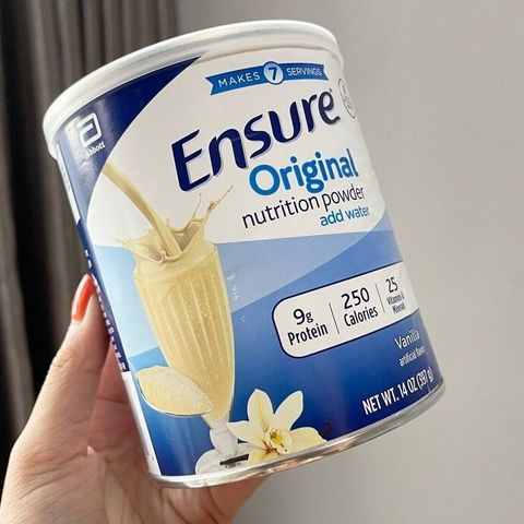 Sữa Bột Ensure Mỹ Original Nutrition Powder 400g - Dinh Dưỡng Cao Cấp Cho Mọi Lứa Tuổi, Hỗ Trợ Sức Khỏe Tối Ưu
