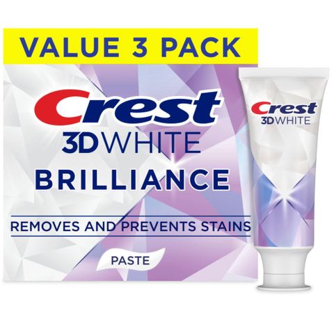 (có bill nhập) Kem đánh răng Crest 3D White Brilliance.
