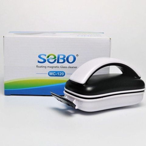 Nam châm chà hồ Sobo MC - 60 80 120 200 - Vệ sinh bể cá, loại bỏ tảo và rêu hiệu quả, thiết kế tiện lợi và an toàn cho kính