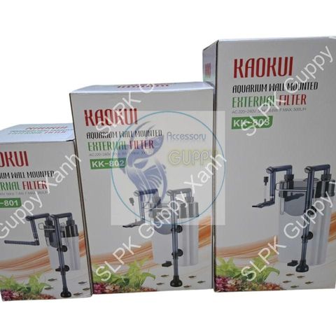 Lọc Treo KaoKui KK 801/802/803 - Bộ Lọc Hồ Cá Cảnh Tiện Lợi, Thiết Kế Gọn Gàng, Tăng Oxy, Phù Hợp với Thủy Sinh