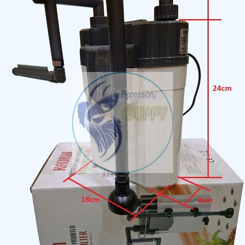 Lọc Treo KaoKui KK 801/802/803 - Bộ Lọc Hồ Cá Cảnh Tiện Lợi, Thiết Kế Gọn Gàng, Tăng Oxy, Phù Hợp với Thủy Sinh