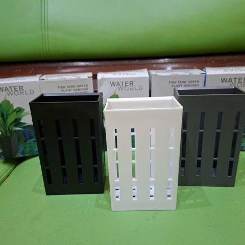 Giỏ Trồng Cây Thủy Canh Móc Treo Bể Cá Tép - Thiết Kế Tiện Lợi, Tăng Tính Thẩm Mỹ Cho Bể Thủy Sinh