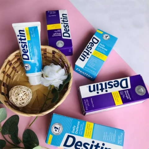 Kem Chống Hăm Tã Desitin Mỹ 113g - Giảm Hăm, Chăm Sóc Da Nhạy Cảm Cho Bé, Bảo Vệ Da Khỏi Kích Ứng