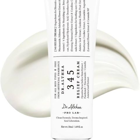 Kem Dưỡng Ẩm Phục Hồi Da Dr.Althea 345 Relief Cream 50ml - Giúp Cung Cấp Độ Ẩm, Làm Dịu Da, Phù Hợp Cho Mọi Loại Da