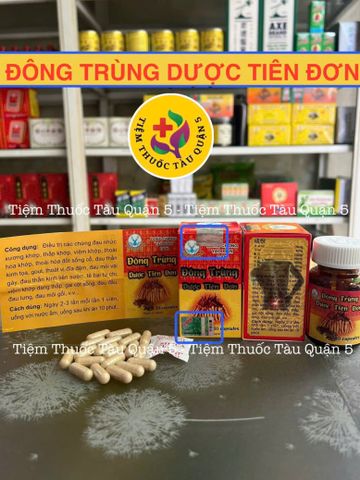 Đông Trùng Hạ Thảo Tiên Đơn 30 Viên - Sản Phẩm Chất Lượng Cao, Hỗ Trợ Sức Khỏe Từ Thiên Nhiên