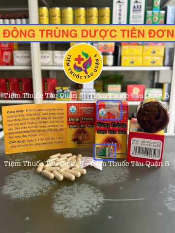 Đông Trùng Hạ Thảo Tiên Đơn 30 Viên - Sản Phẩm Chất Lượng Cao, Hỗ Trợ Sức Khỏe Từ Thiên Nhiên